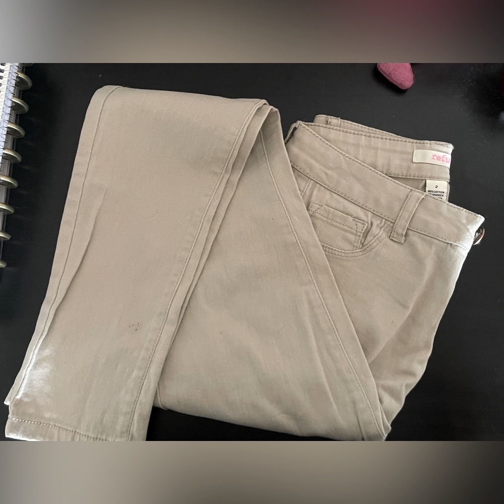 Tan REFUGE Jeggings, size 2